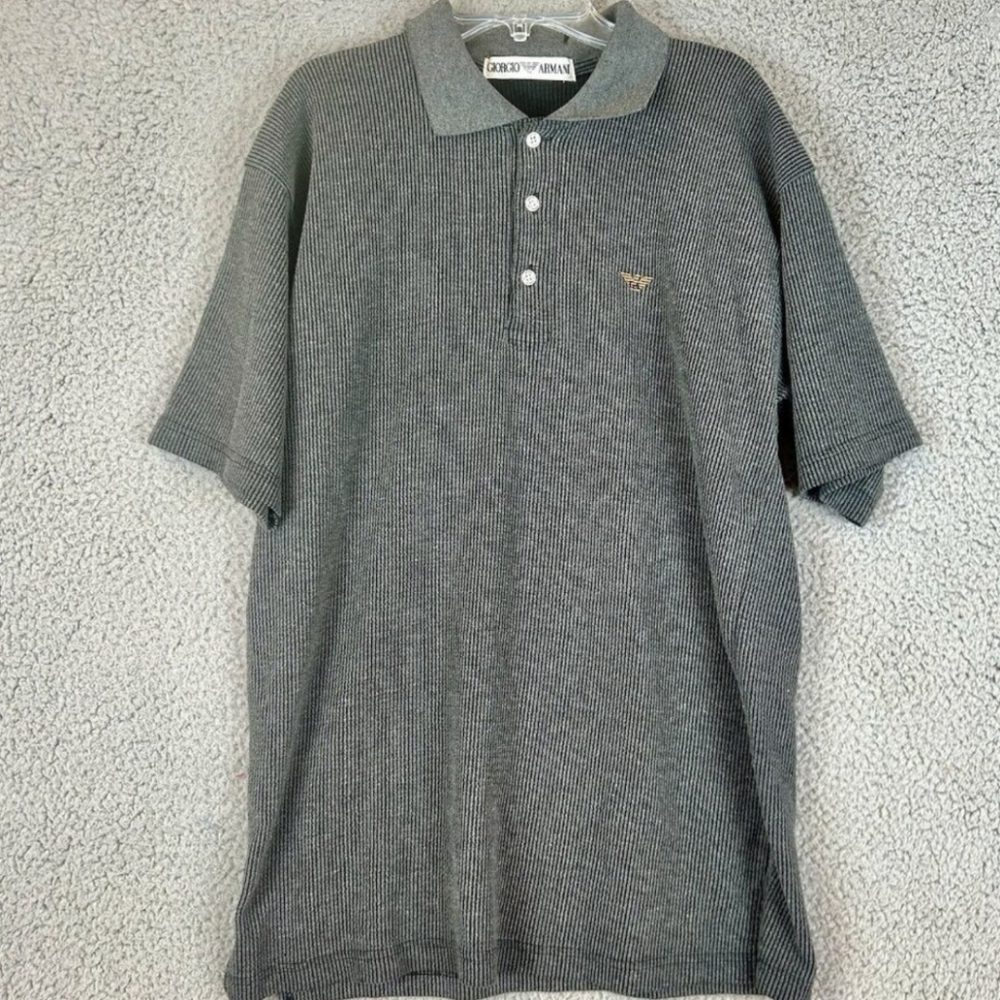 Giorgio Armani Men's Vintage Polo - Made In Italy
